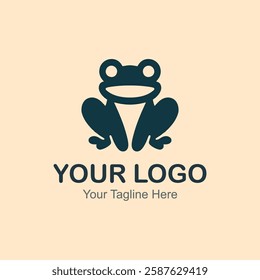 Modern Logo Of a frog 