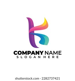 degradado moderno de logotipo y colorido