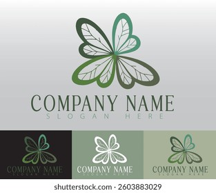 A modern logo idea and editable template.
