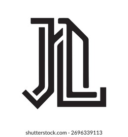 Logotipo moderno para los Diseños de JL