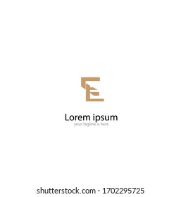 EIN MODERNES LOGO VON SCHREIBEN E