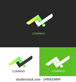MODERN LOGO LETTER M CONCEPT