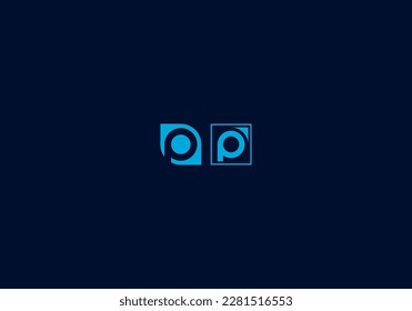 Modern Logo of Letter P