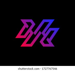 Modern logo letter X vector design. 