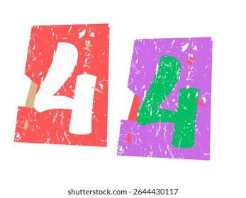 Modern Logo Number 4. 2025 year