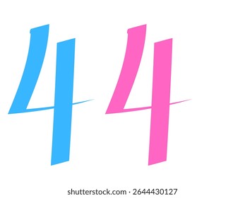 Modern Logo Number 4. 2025 year