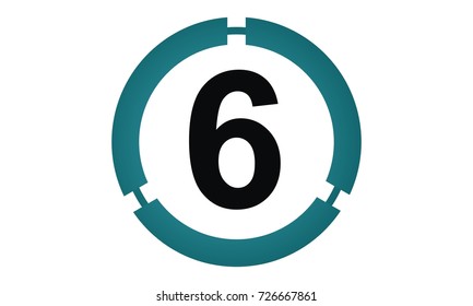 Modern Logo Number 6