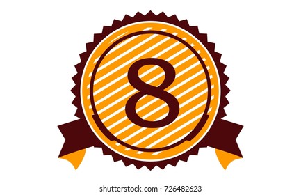 Modern Logo Number 8