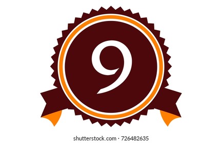 Modern Logo Number 9