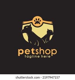Modern logo of pet shop for company
