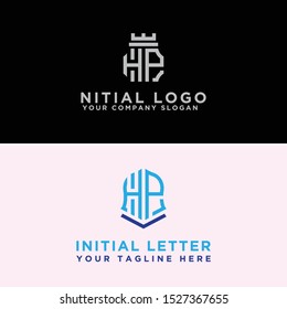 Modern Logo Set of HP logo designs, which inspire all companies. -Vectors