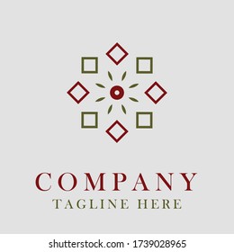 Logotipo moderno con formas, puede ser útil para su empresa!