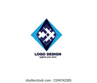 modern logo with simple and gradient color template. abstract logo for the company. vector file eps 10