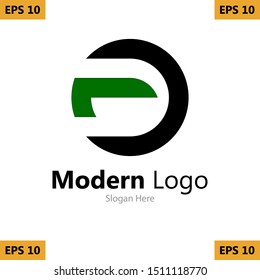 modern logo is a simple logo, modern vector logo, compatible for any company.