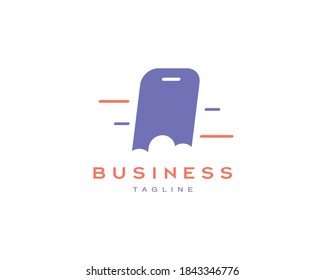 Modern logo of smart phones , suitable for mobile shop or mobile care or online mobile services