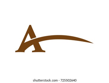 Modern Logo Solution Letter A 
