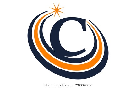 Modern Logo Solution Letter C