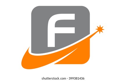 Modern Logo Solution Letter F