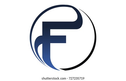 Modern Logo Solution Letter F FF 