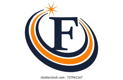Modern Logo Solution Letter F