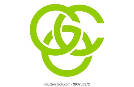 Modern Logo Solution Letter G C O