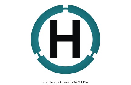 Modern Logo Solution Letter H
