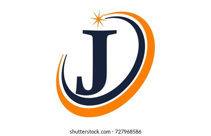 Modern Logo Solution Letter J
