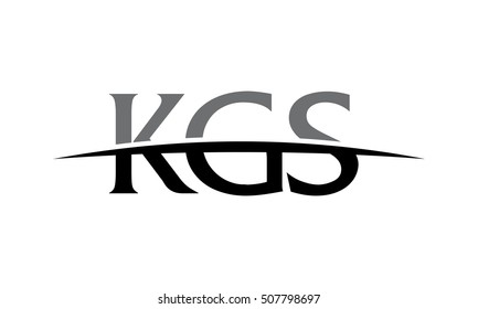 Modern Logo Solution Letter KGS