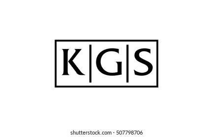 Modern Logo Solution Letter KGS