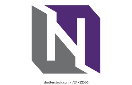 Modern Logo Solution Letter L N L 