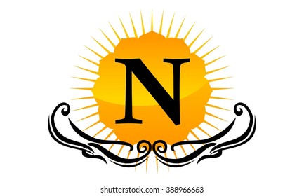 Modern Logo Solution Letter N