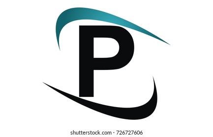 Modern Logo Solution Letter P