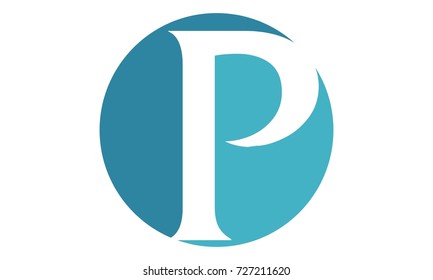 Modern Logo Solution Letter P