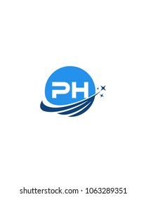 Modern logo solution Letter PH