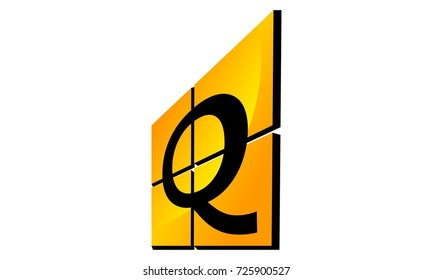 Modern Logo Solution Letter Q