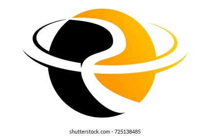 Modern Logo Solution Letter R 