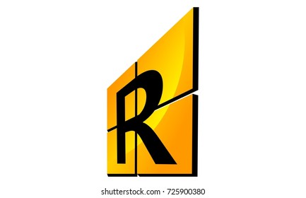 Modern Logo Solution Letter R