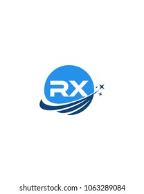 Modern logo solution Letter RX