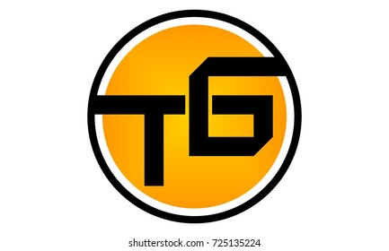 Modern Logo Solution Letter T G 