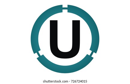 Modern Logo Solution Letter U