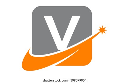 Modern Logo Solution Letter V