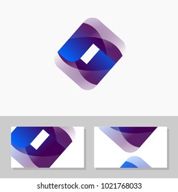 Modern Logo Template and Business Card Template Best For IT Software Company Programmer Consultant 