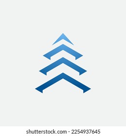 modern logo template hindu and buddhist pagoda, easy to make and suitable for companies with vector eps format