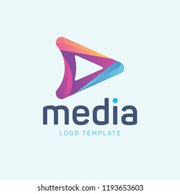 Modern logo template PR