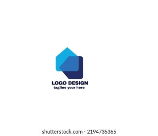 modern logo using the simple and gradient color theme. vector file eps 10. abstract logo for company.