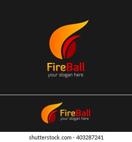 Modern Logo web Icon and fire vector identity symbol. Graphic design easy editable for Your design. Modern logotype icon.