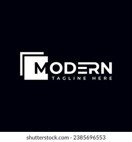 Modern Logo wordmark typography design for business and corporate company