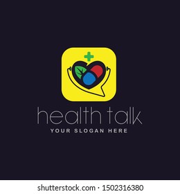 modern logos for health and treatment discussions