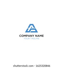 modern logos letters A and S