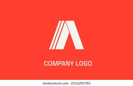 Logotipo Modern Look A para a identidade da marca da empresa 